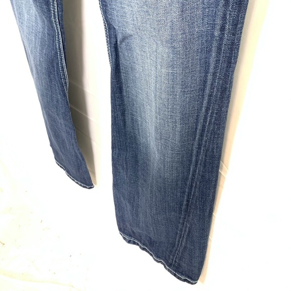 VIGOSS BOOT CUT Studded Distressed Stretch Jeans 5 - Picture 8 of 16